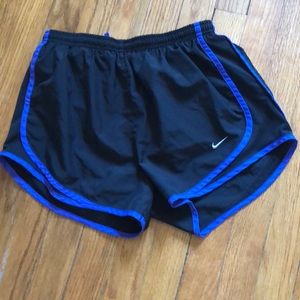 Black and Purple Nike Shorts